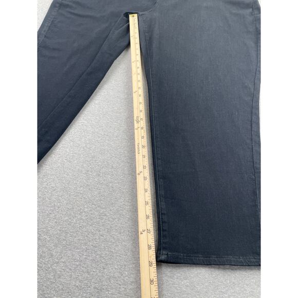 NYDJ Jeans Plus Size 28W Black Relaxed Tapered Lightweight Stretch Denim - Picture 5 of 16